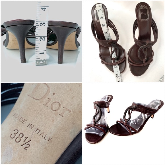 Rare Christian Dior John Galliano 2007 ‘Samouraï 1947’ Snake Bakelite Sandals - Picture 12 of 16